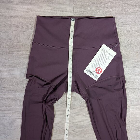 Lululemon Wunder Train Mesh HR Tight 25” Grape Thistle Purple Women's 6 NWT New - Picture 9 of 12